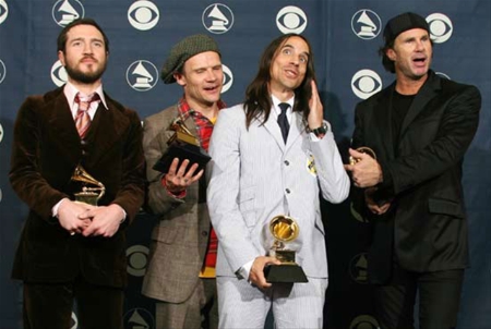 Red Hot Chili Peppers ganan grammy