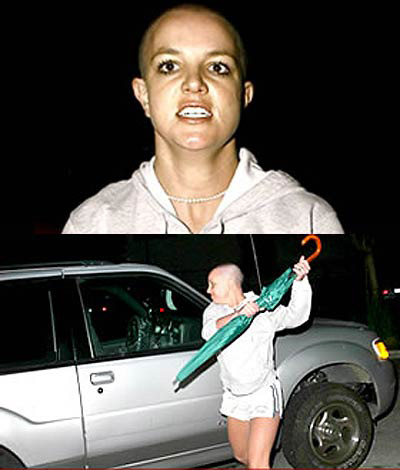 Britney Spears violenta