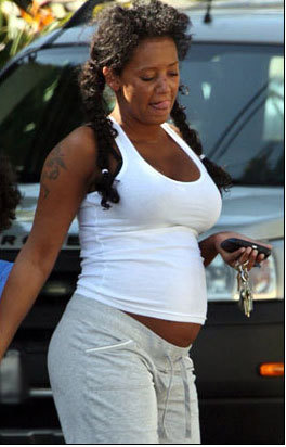 Melanie Brown embarazada