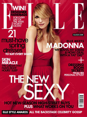 Madonna en sexy portada