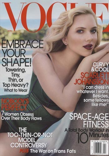 Portada Scarlett Johansson Vogue