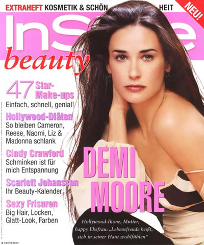 Demi Moore portada In Style