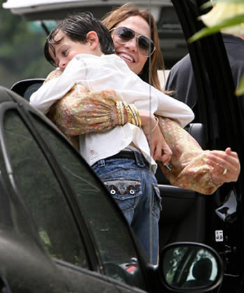Jennifer Lopez tremenda mamá