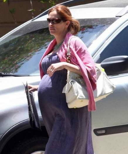 Julia Roberts a punto de dar a luz