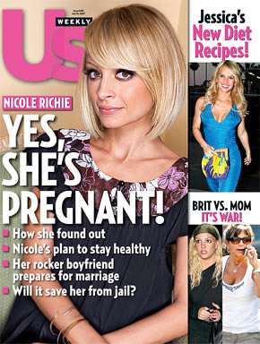 Nicole Richie 12 semanas de embarazo