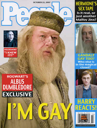 personaje de Harry Potter es Gay