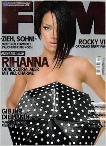 Rihanna desnuda