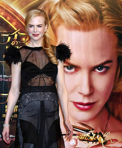 Nicole Kidman muestra su pancita