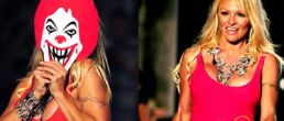 Pamela Anderson volvió al traje de baño rojo de Baywatch