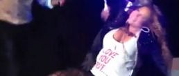 Video de la caida de Mariah Carey ¡En pleno escenario!