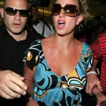 Britney causó revuelo en el aeropuerto 2
