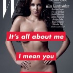 Kim Kardashian desnuda en revista W
